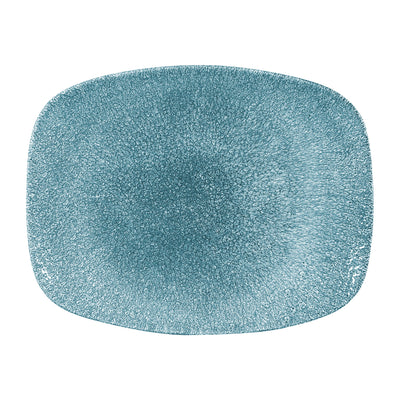 Vassoio Rettangolare Raku Blu Cm.26,1x20,2 - Confezione da 12 Pz.