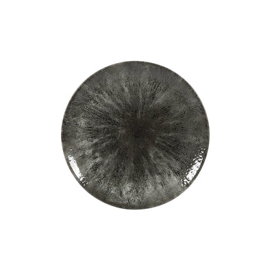 Piatto Frutta Studio Prints Stone Quartz Black Ø Cm.21,7 - Confezione da 12 Pz.