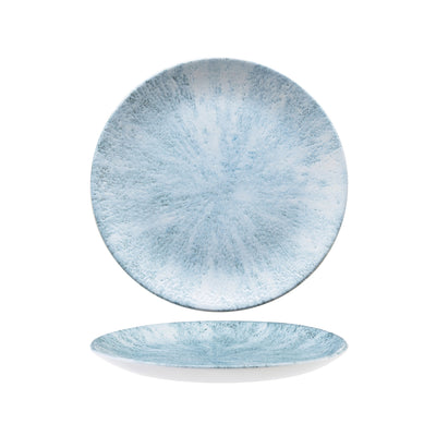 Piatto Frutta Studio Prints Stone Aquamarine Ø Cm.21,7 - Confezione da 12 Pz.
