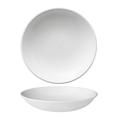 Piatto Fondo/Coppa Vellum Bianco Ø Cm.24,8 - Confezione da 12 Pz.