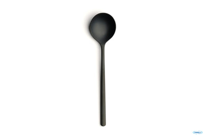 Cucchiaio Moka Atlantida Ice Black Inox 18/10 Cm.10,9 sp.3,5 mm - Confezione da 6 Pz.