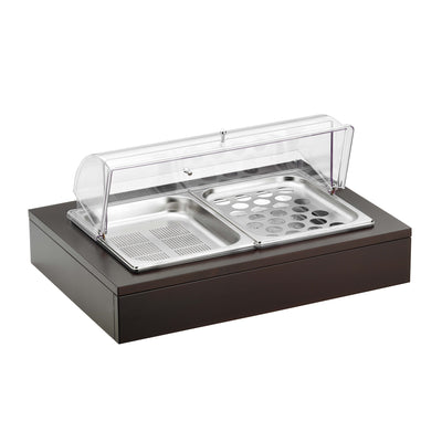 Buffet Vassoio Doppio Refrigerato C/Cupo
