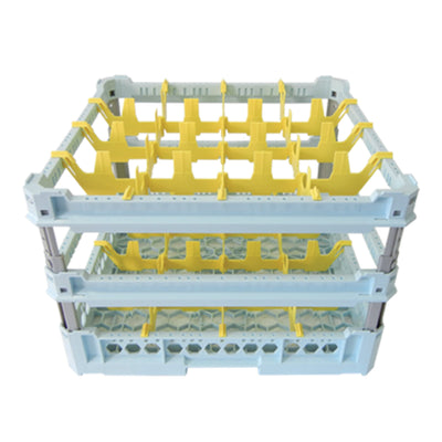 Cesta X Bicchieri 16 Scomp.Gial.Kit4 4X4