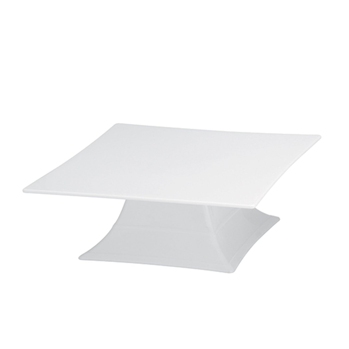 Alzata Polic.30X30H10,5 Bianco Zcp628-2