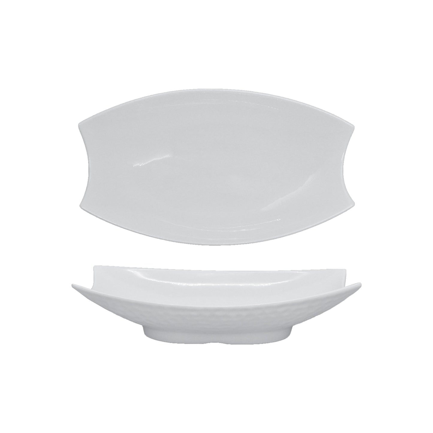 Coppa Melamina 37X22H9,3 B.Ca Ds-6201W