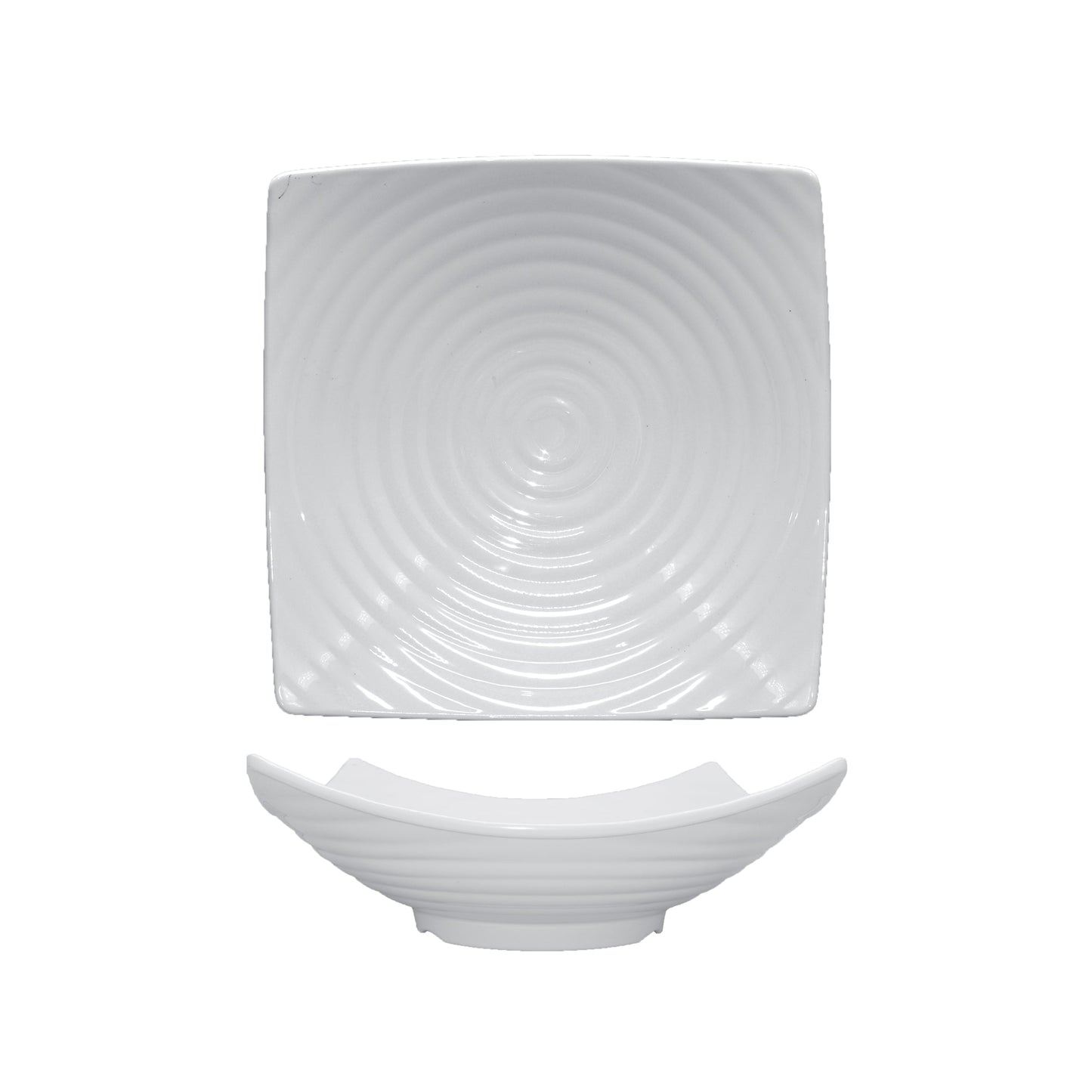 Coppa Melam.Qua.40X40H13,5 B.Co Ds-5836W