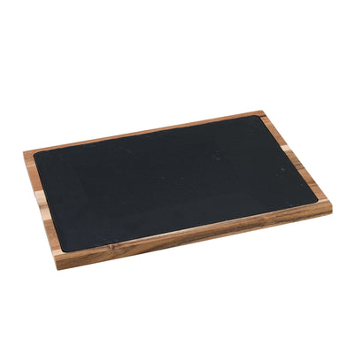 Ardesia C/Tagliere Legno 35X29 1330