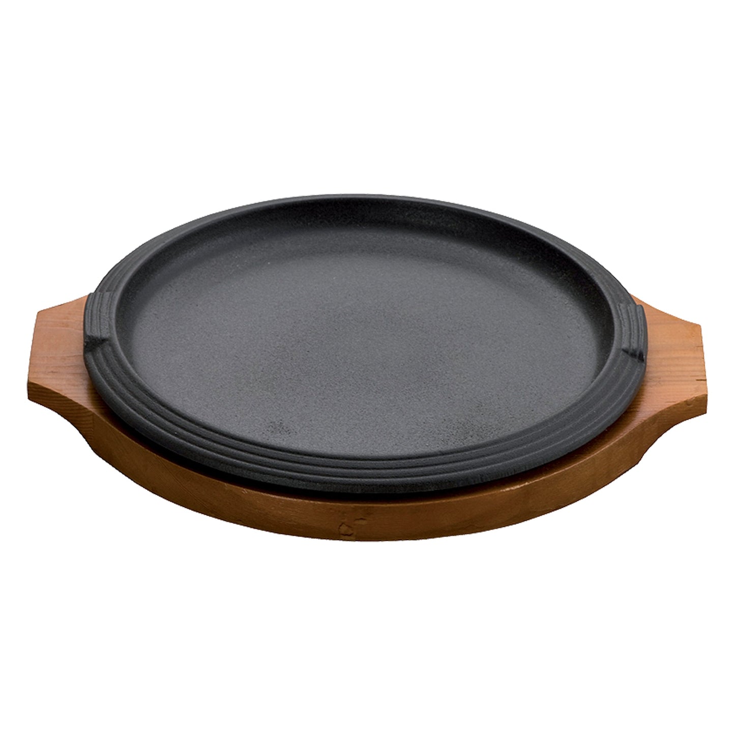 Ghisa Piatto C/Vas.Legno 35