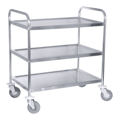 Carrello Serv.3/P Inox 95X50H90 St028L3