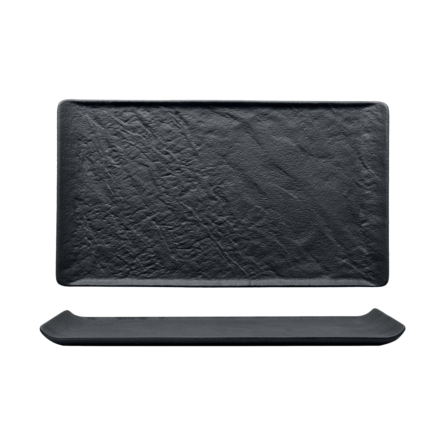 Vass.Rett.Eff.Pietra 38,5X25 Nero 51983B