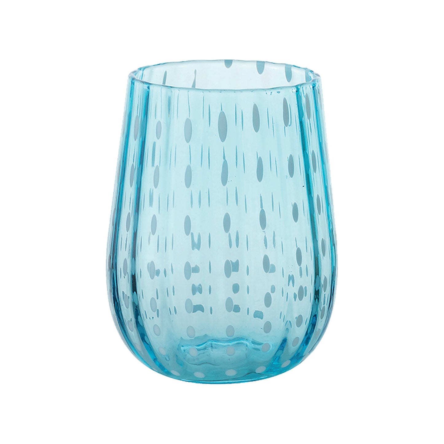 bicchierie Gocce Azzurro Cl.40 -6-
