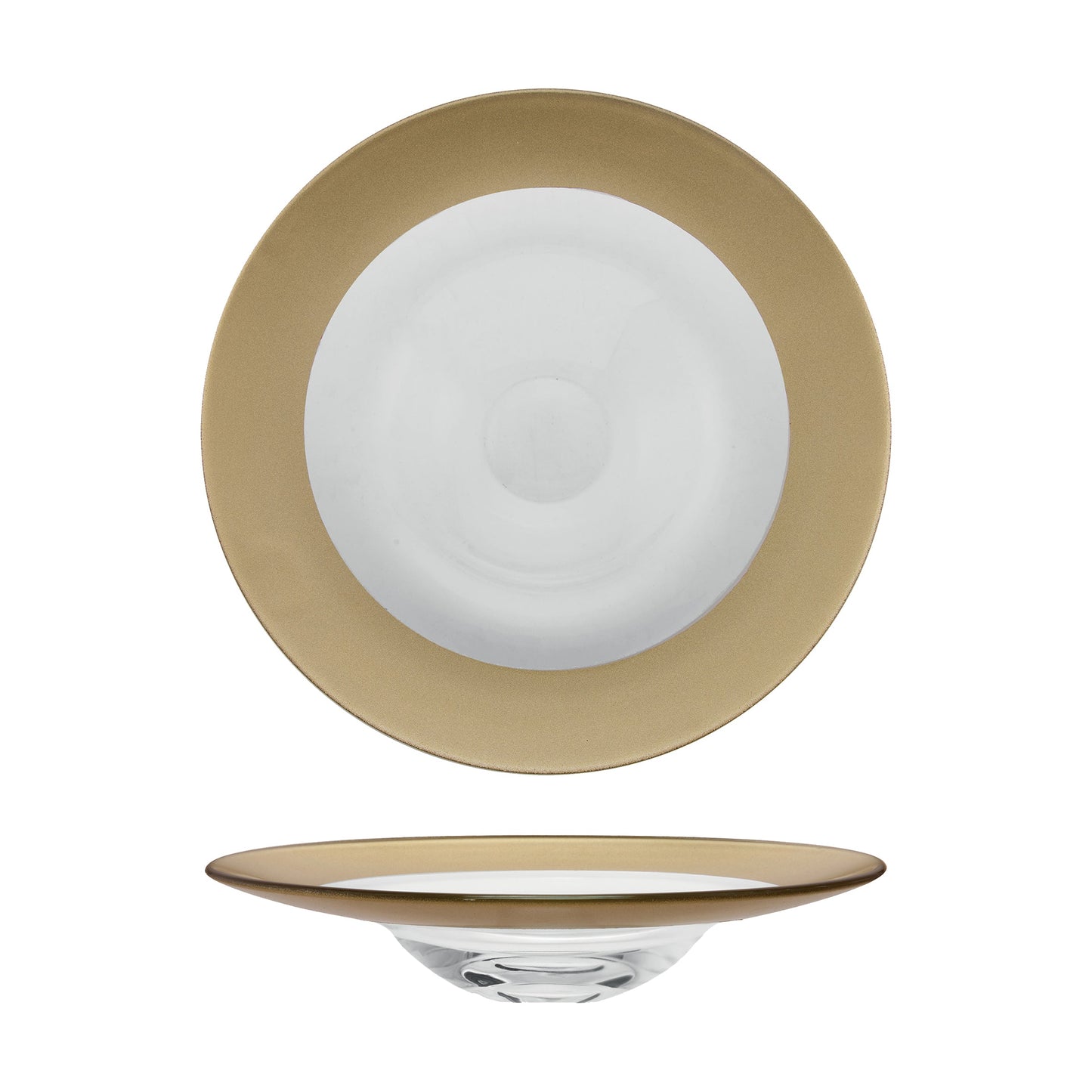 Rialto Pastabowl 30 Fascia Oro Met.+++
