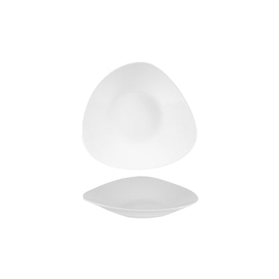 Piatto Fondo/Coppa Chef Triangolare Lotus Cm.23,8x15,8 - Confezione da 12 Pz.