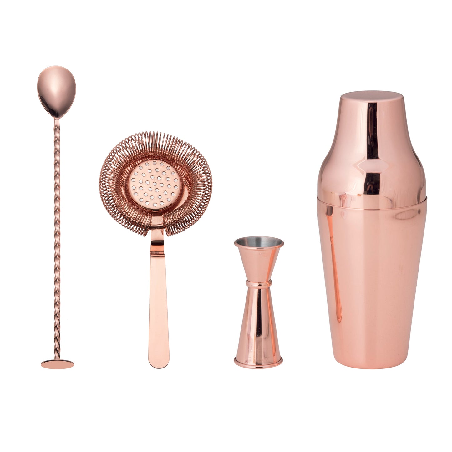 Set Cocktail Inox Rame 4Pz. 1041