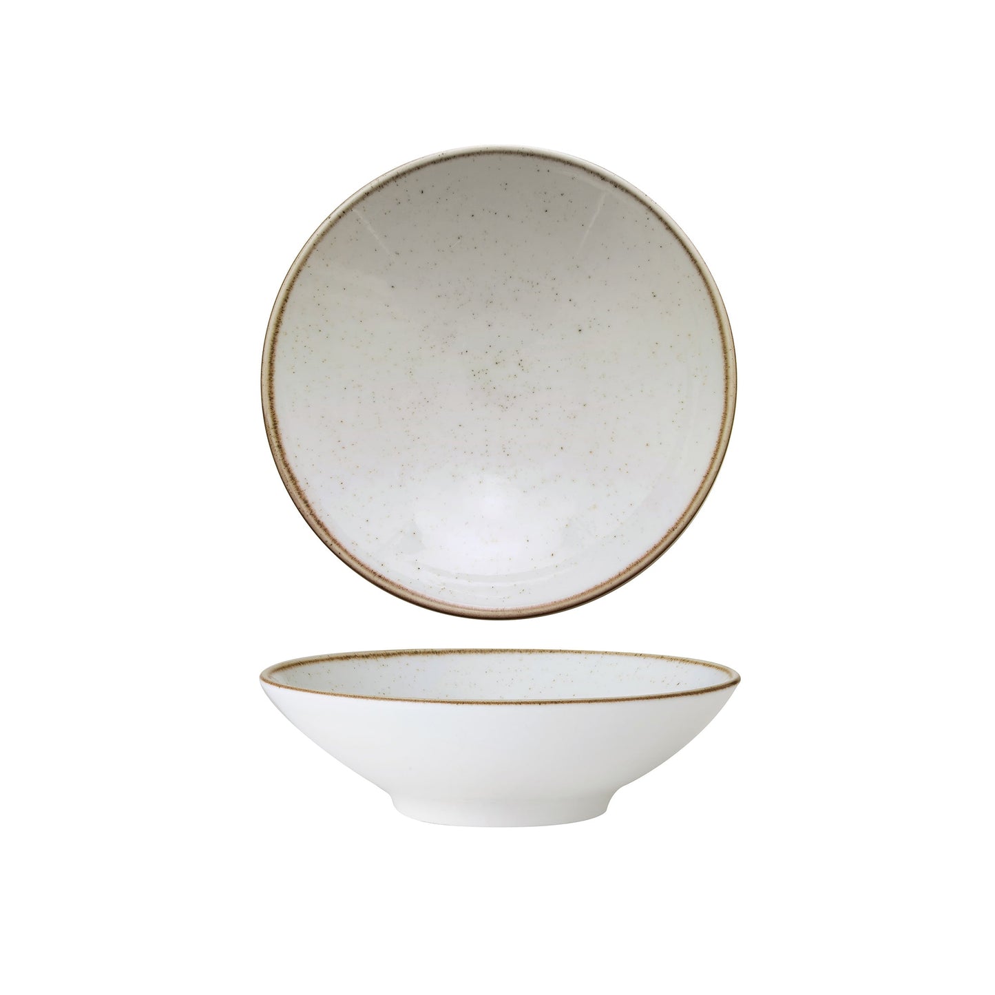 Coppa Multiuso Artisan Beige Ø Cm.21,7 - Confezione da 24 Pz.