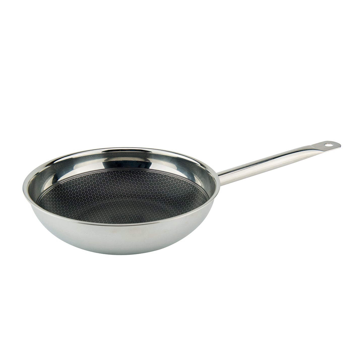 Wok Ax Active Inox Antiad.Cm.28