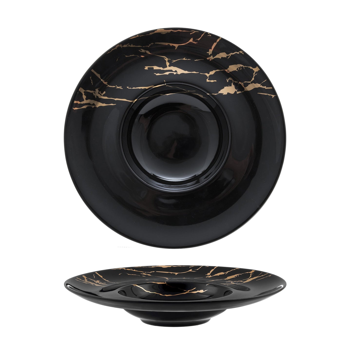 Thunder P.Pasta Gourmet Nero/Oro Cm.27,5