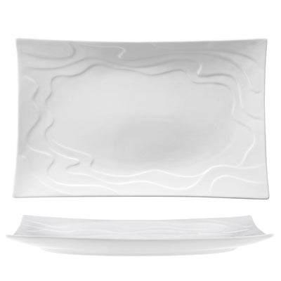 Wave Nbc Piatto Rett. 35,8X22,6 Tx8917-3