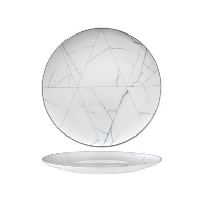 Piatto Frutta Carrara Hotel Ø Cm.22 - Confezione da 12 Pz.