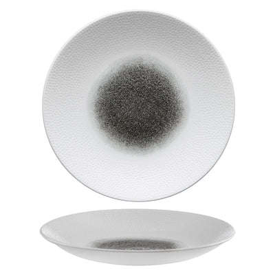 Piatto Fondo Quartz Black Isla Ø Cm.28,1 - Confezione da 12 Pz.