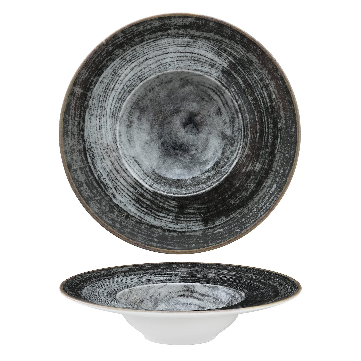 Black Round K-Bowl Cm 27,5 Napoli