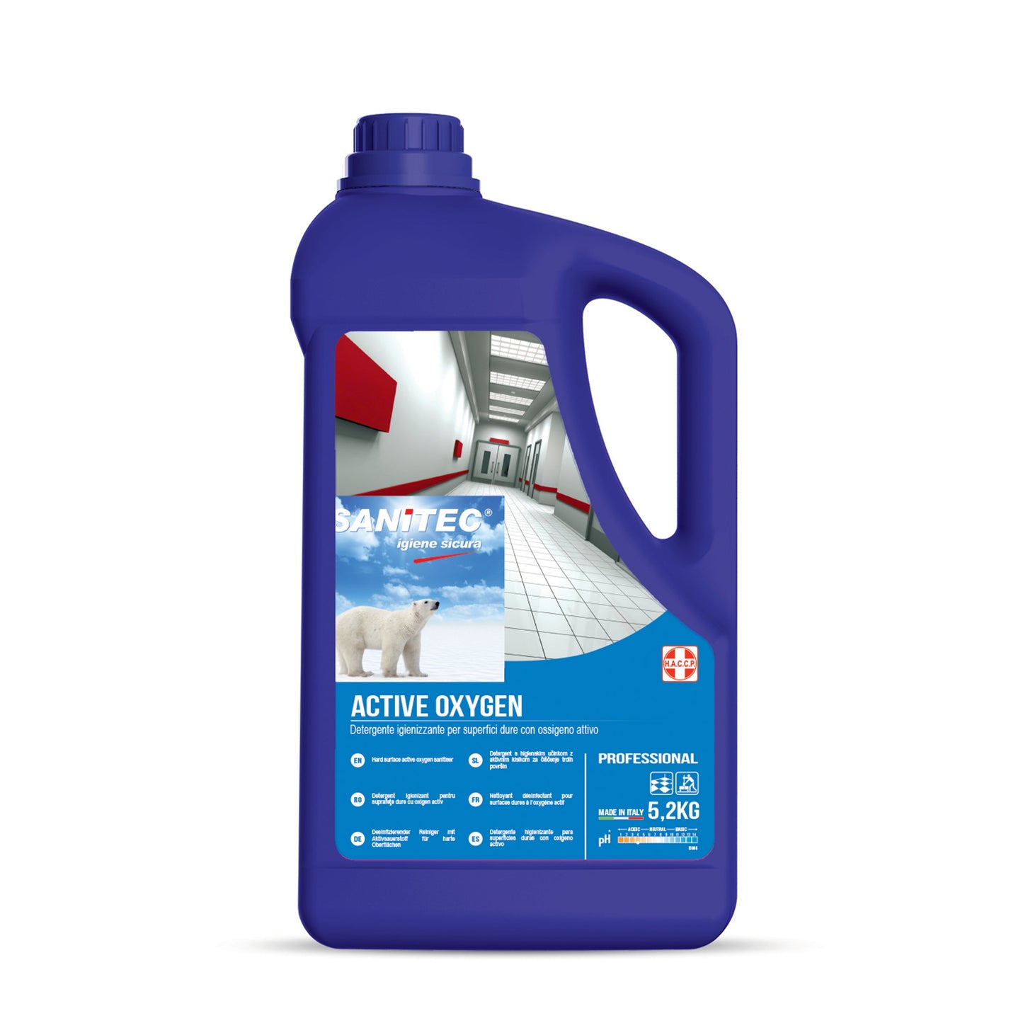 Sn Detergente Active Oxygen Lt.5 +++