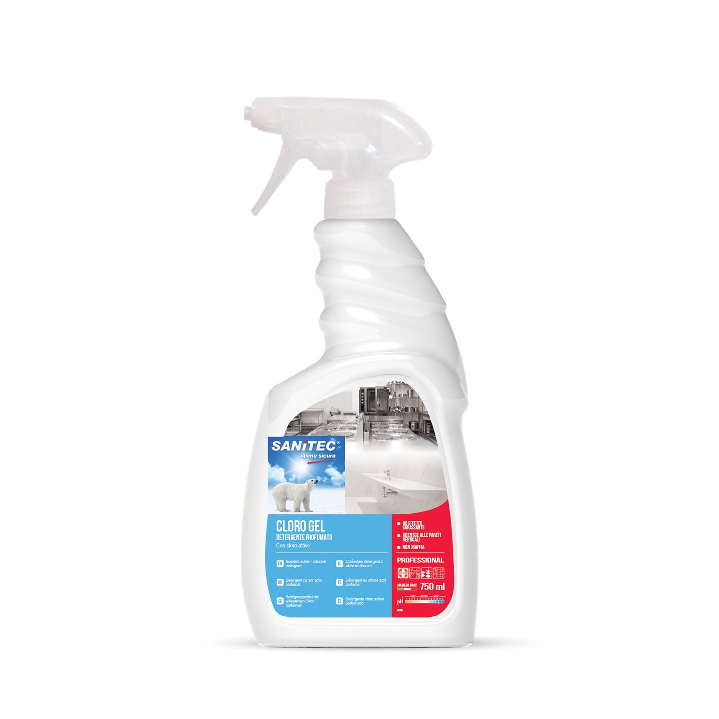 Sn Detergente Cloro Gel Ml.750 +++