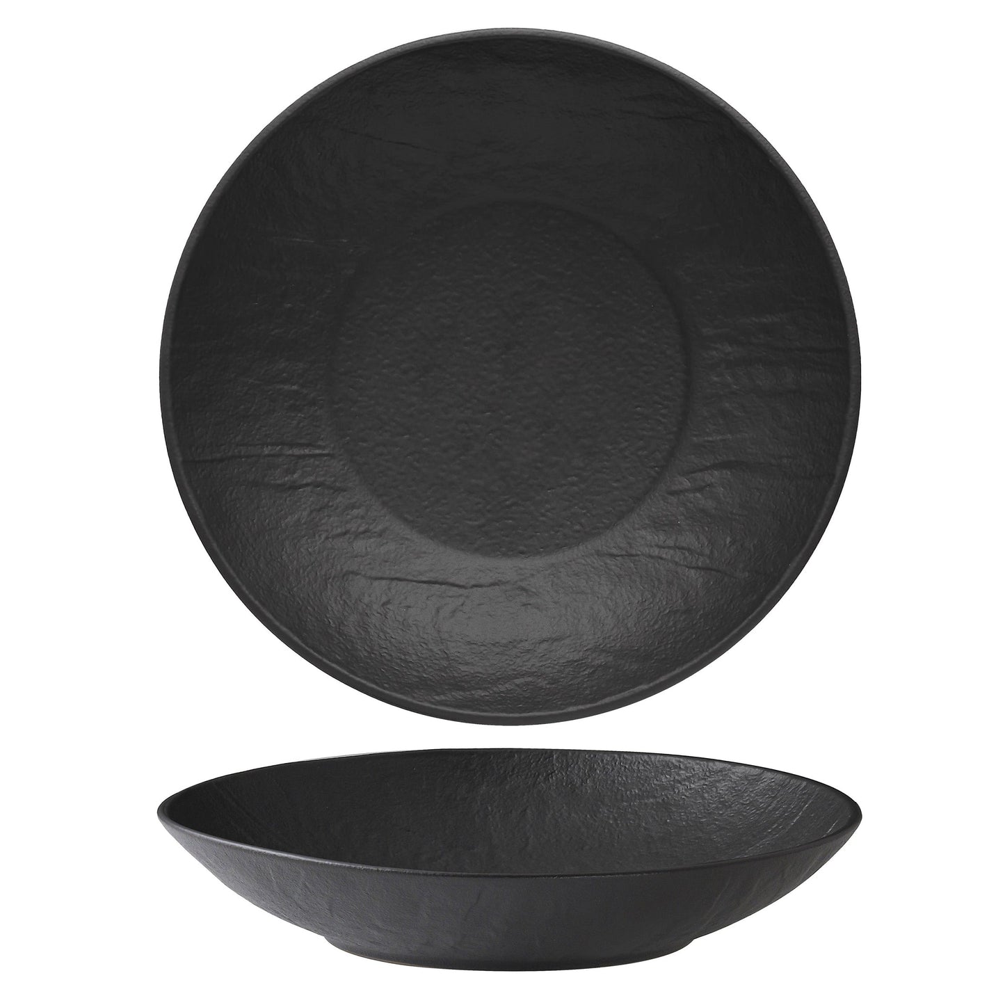 Erosion Nero Piatto Gourmet 27