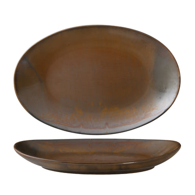 Vassoio Ovale Escura Cm.33x22,5 - Confezione da 6 Pz.