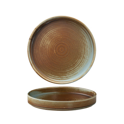 Piatto Piano Impilabile Escura Ø Cm.17,5 - Confezione da 4 Pz.