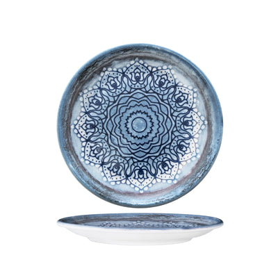 Piatto Frutta Blue Voyage Ø Cm.21 - Confezione da 12 Pz.