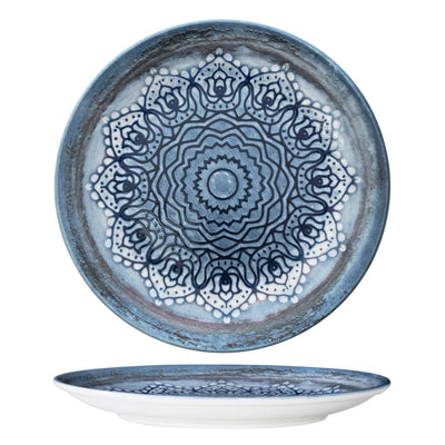 Piatto Piano Blue Voyage Ø Cm.30 - Confezione da 12 Pz.