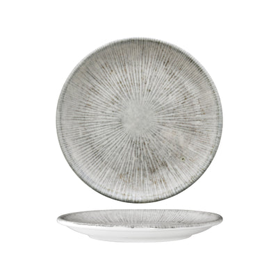 Piatto Frutta Arnim Black Matt Ø Cm.21 - Confezione da 12 Pz.