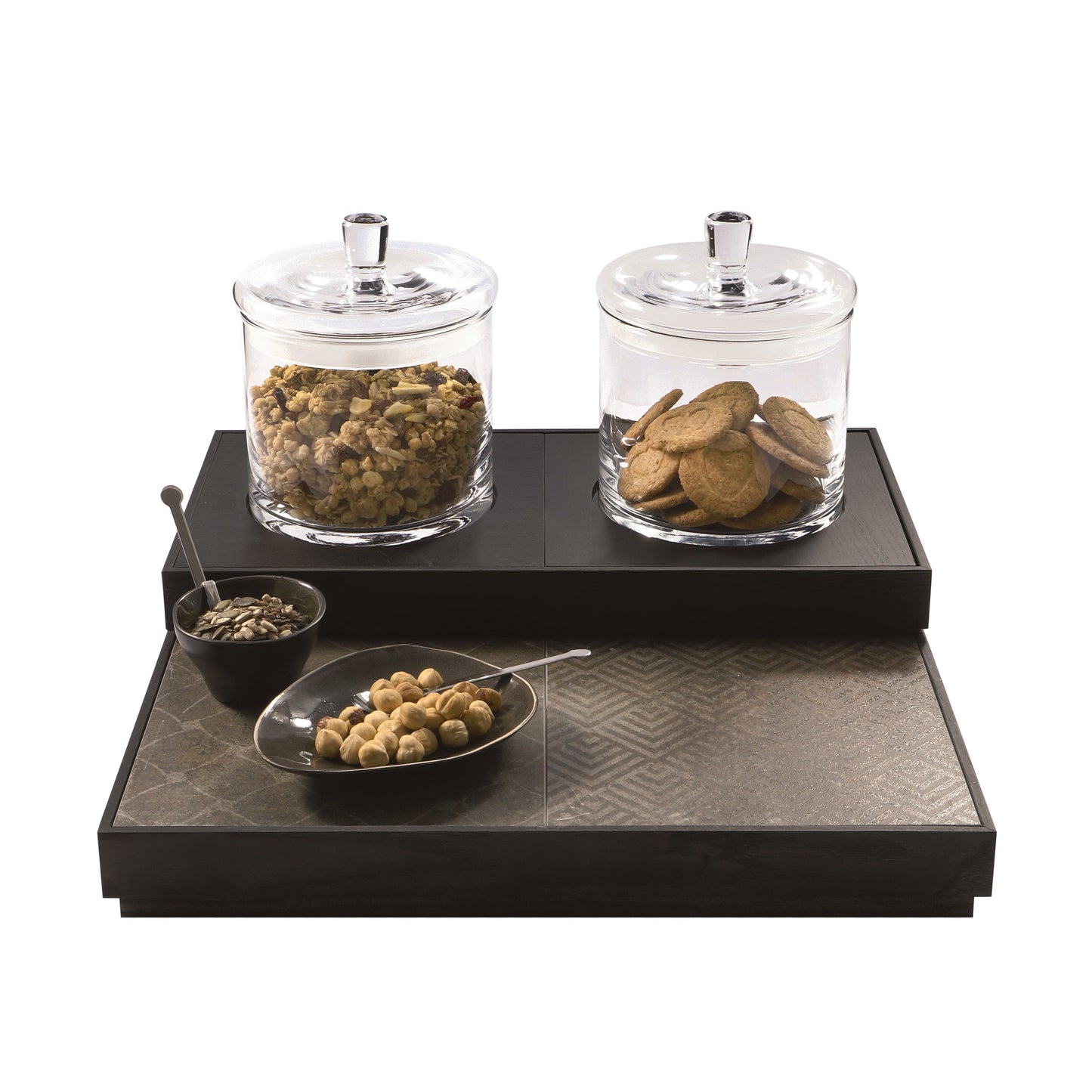 Domino Nero Set Cereali 60X40