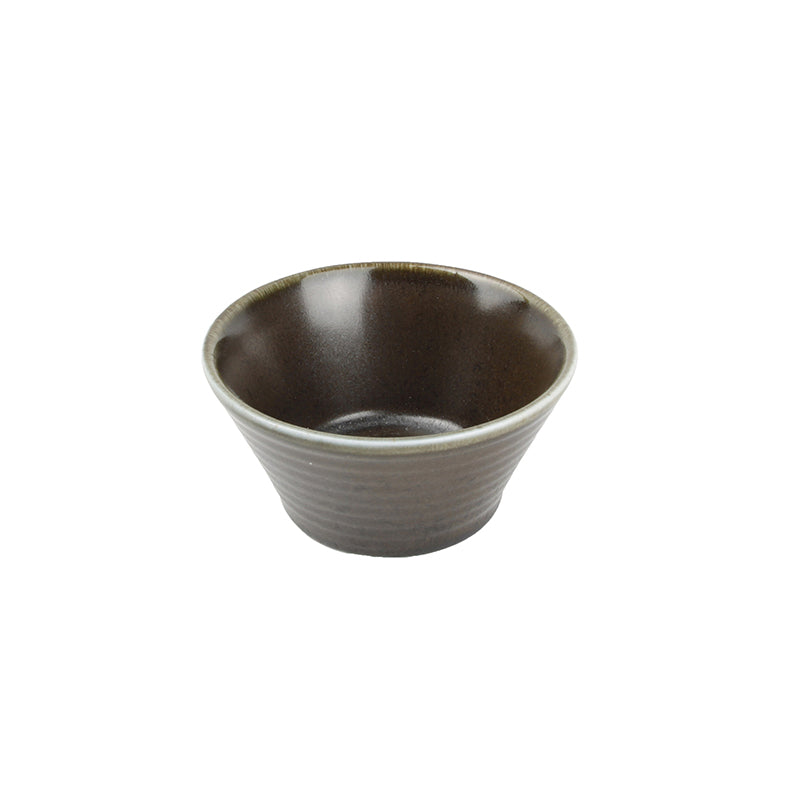 Coppetta Conica F2D Line Black diam.10 cm H5 - Confezione da 6 Pz.