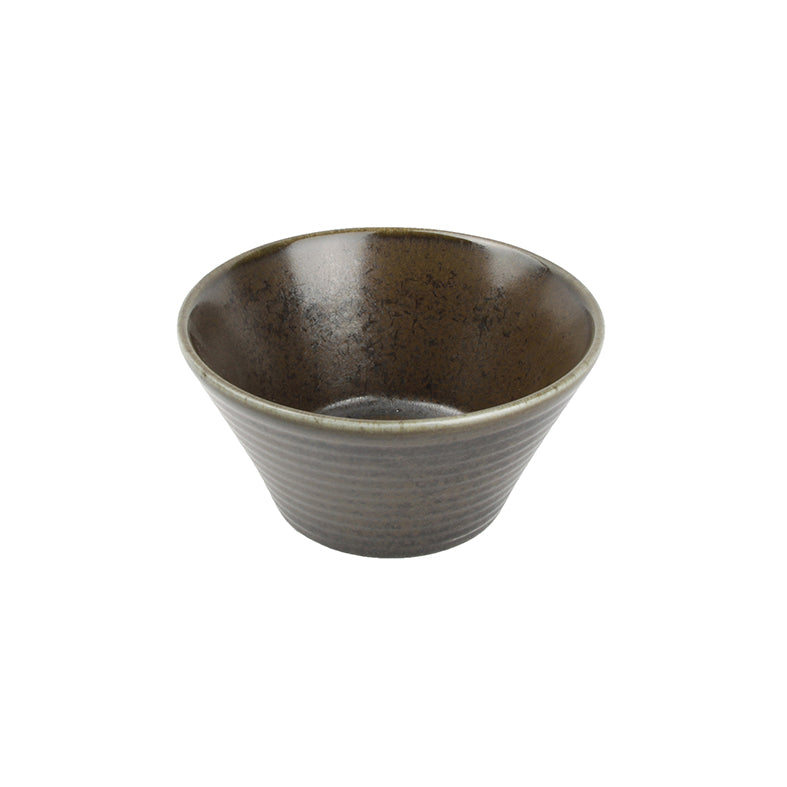 Coppetta Conica F2D Line Black diam.13 cm H6,5 - Confezione da 4 Pz.