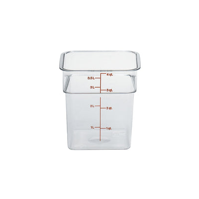 Cambro Contenit.Quadro Lt.3,8 4sfscw135