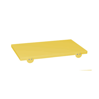 Tagliere Pol.Giallo 40x25x2 C.Batt.