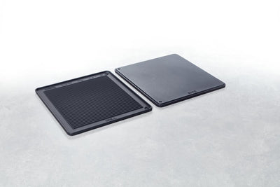 Piastra per griglia e per pizza 2/3 GN, rivestimento TriLax