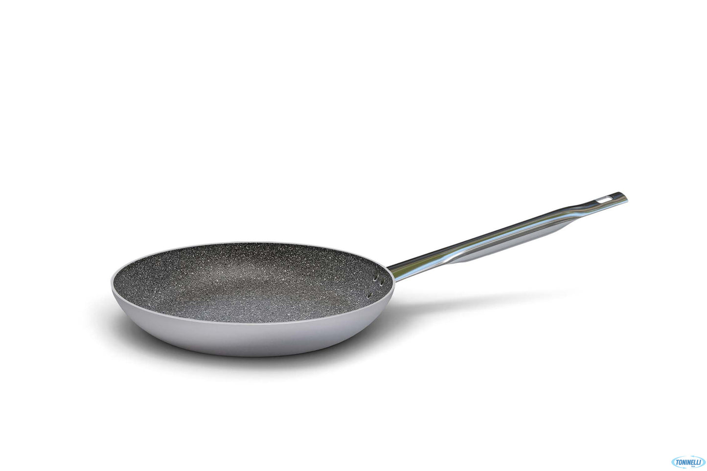 Linea 6900 - Padella Svasata Bassa 1 Manico Per Induzione Cm.24 6900.24