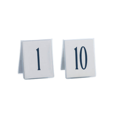 Segnaposto Numero Motif 1-10 60Mf=10=Bc