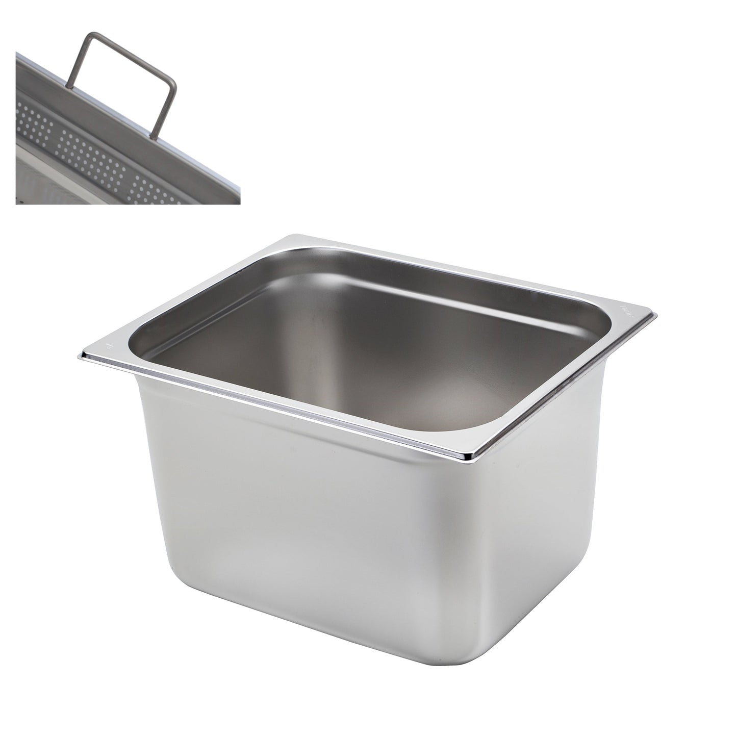 Vasca Inox 1/2 H.200 C/M Scom.12200/Mari