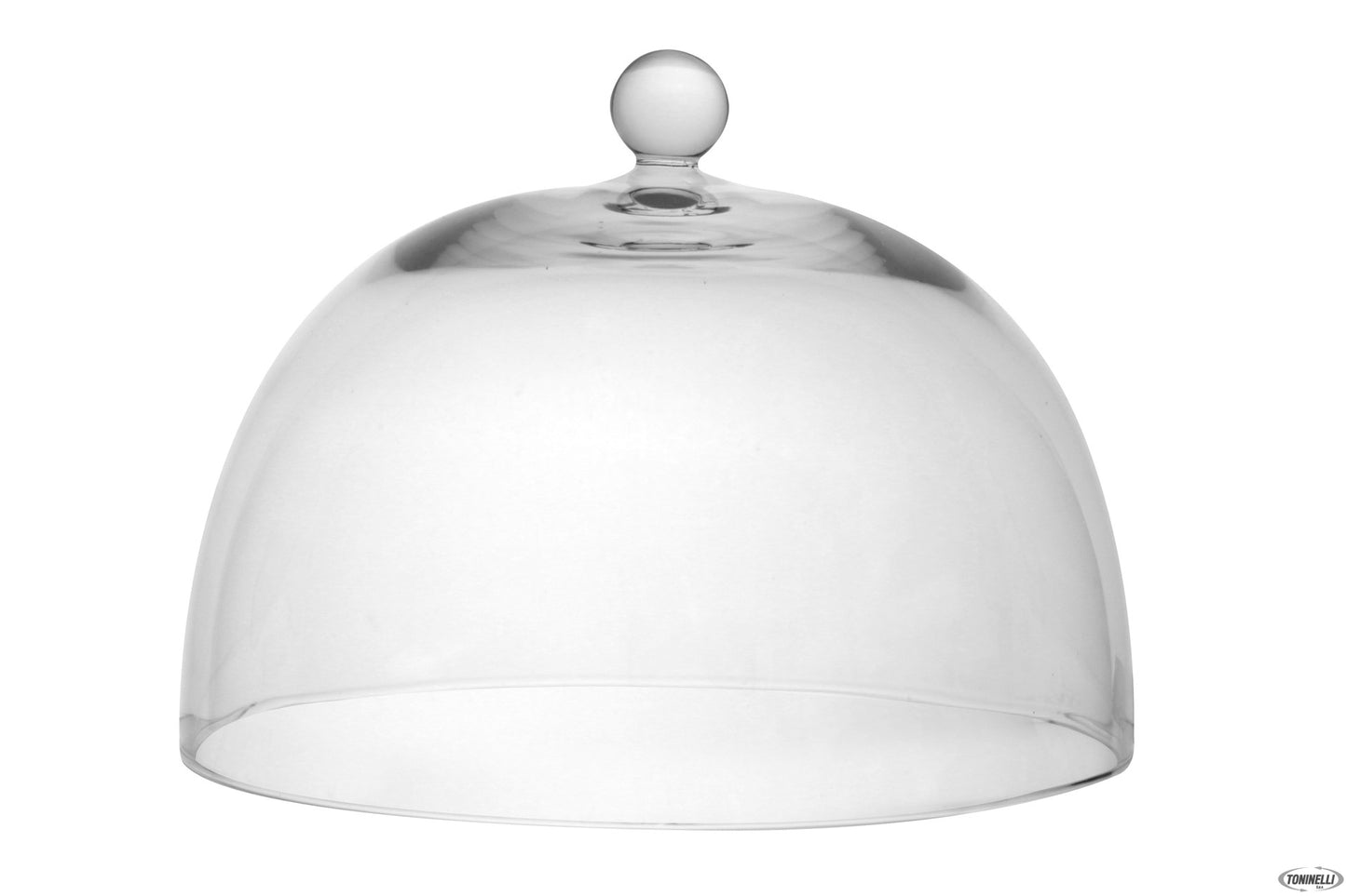 Ale-Campana Vetro Con Pomolo Mm.280Xh.205 16-1354C