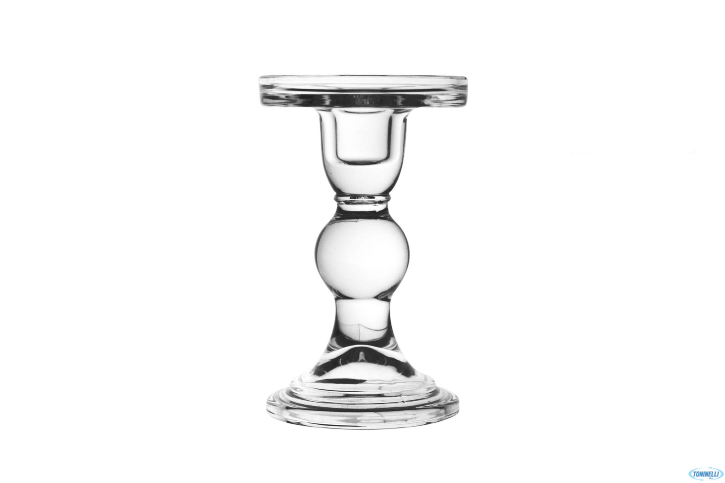 Ale-Portacandela Vetro Mm.85Xh.140 Al-11A-H140