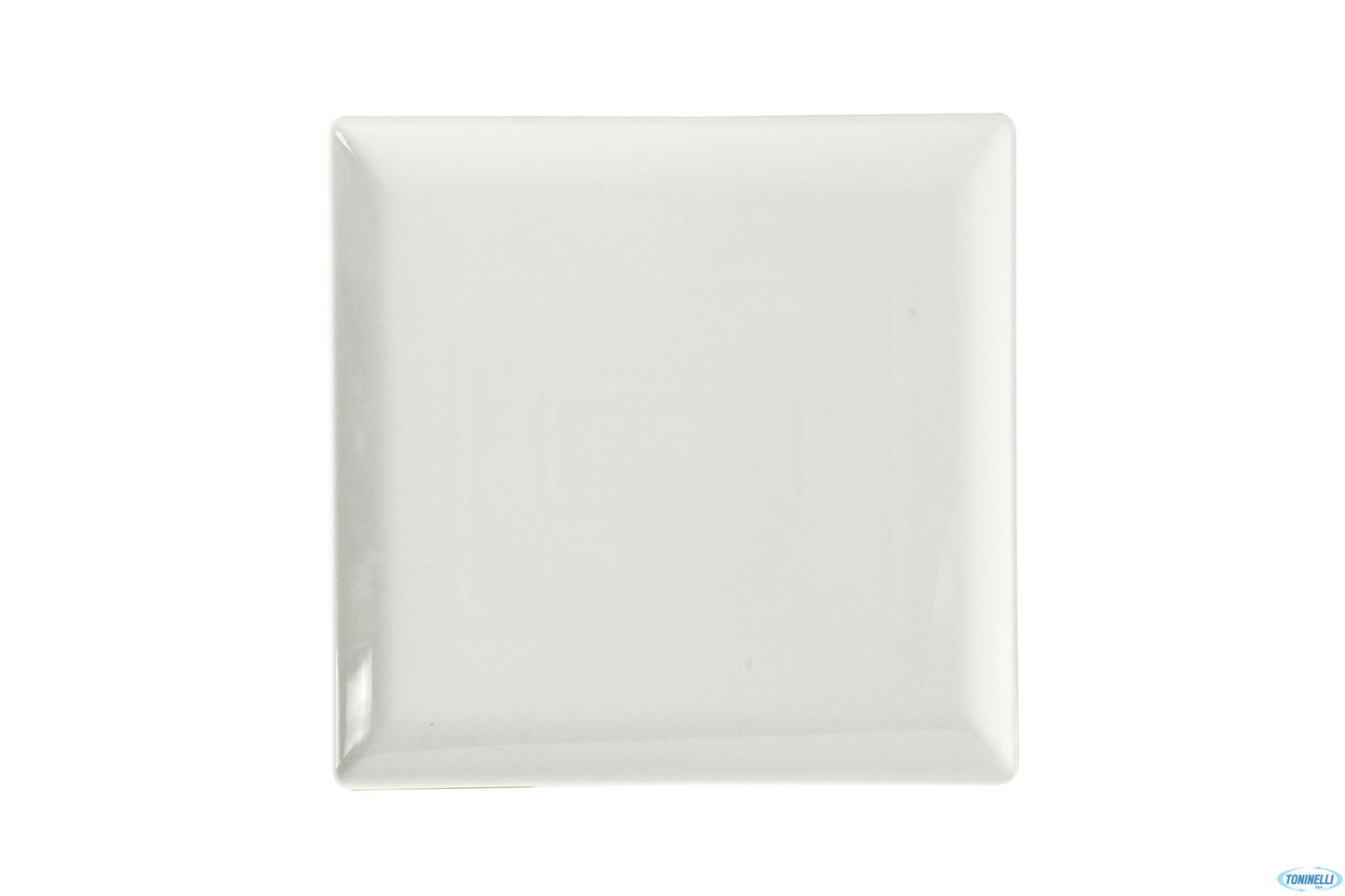 Ankara-Piatto Quadro Cm.25,5 Porcellana 4119
