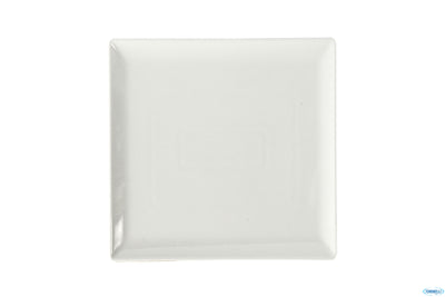 Ankara-Piatto Quadro Cm.25,5 Porcellana 4119