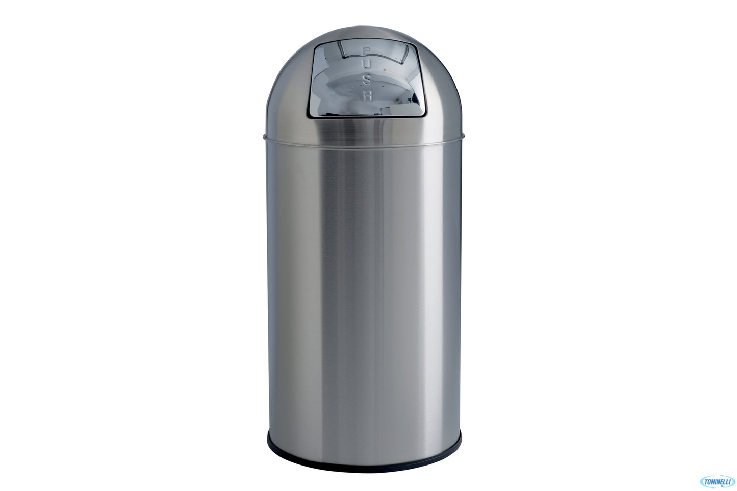 Apollino-Gettacarte Push Inox Satinato 40Lt. Cm.35Xh.74 106051