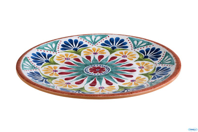 Arabesque-Piatto Piano Cm 26,5Xh.2 Cm Melamina Decorata 84685