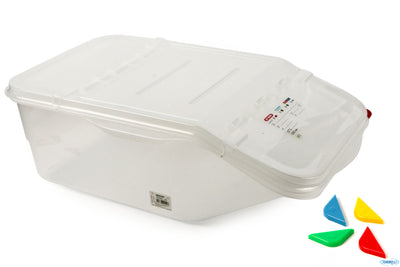 Araven-Contenitori Impilabili 2 Aperture 565X340Xh.200 22,65L. 09144