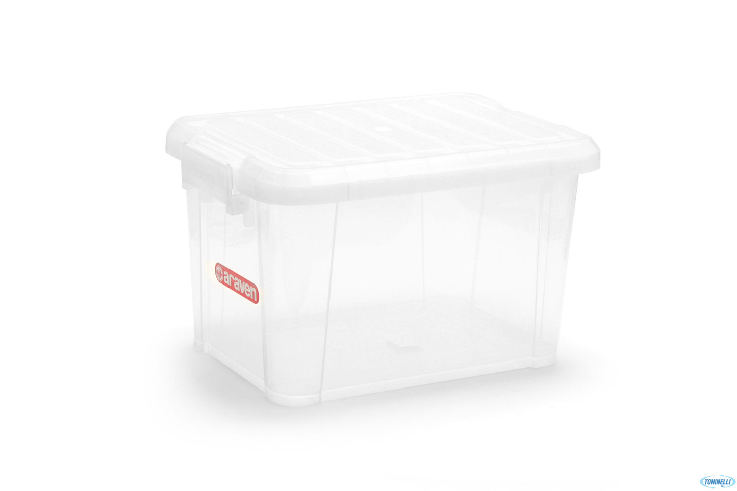 Araven-Contenitore Con Coperchio 38X26,5X23 Lt14